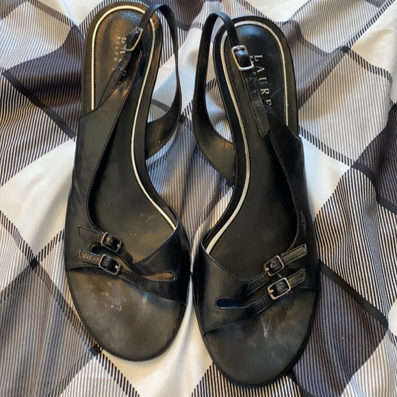 Ralph Lauren strappy heel - Picture 4 of 5